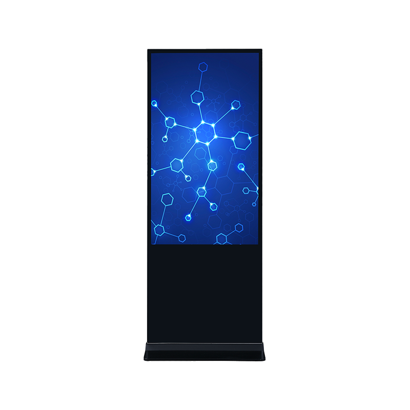 How to improve the information transmission effect of vertical advertising machines in public places through high-definition display?