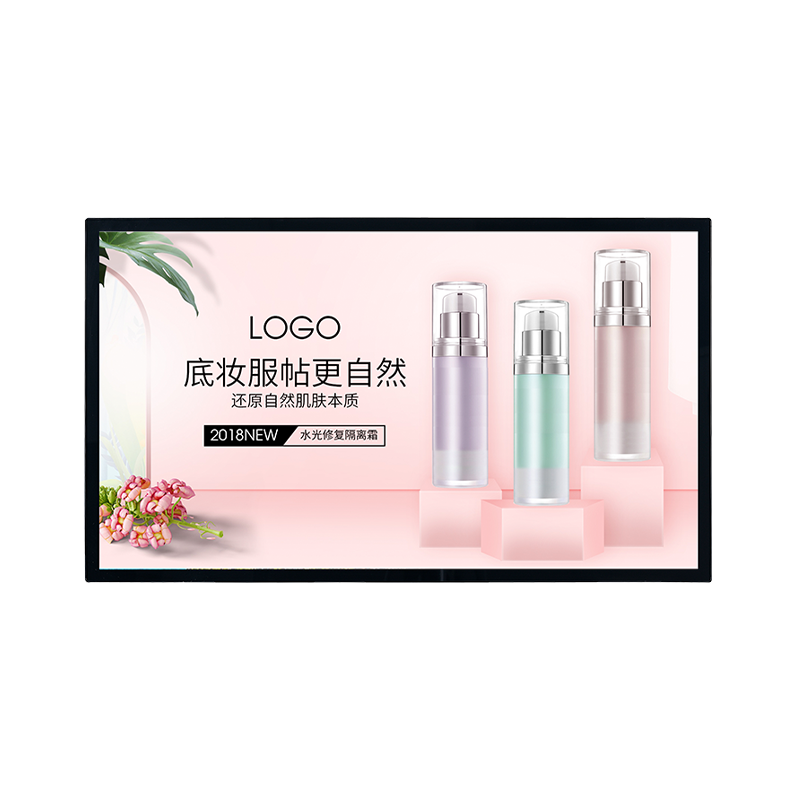 How does Mohs 7-rated tempered explosion-proof glass ensure the durability and security of 32-inch digital signage in public spaces?