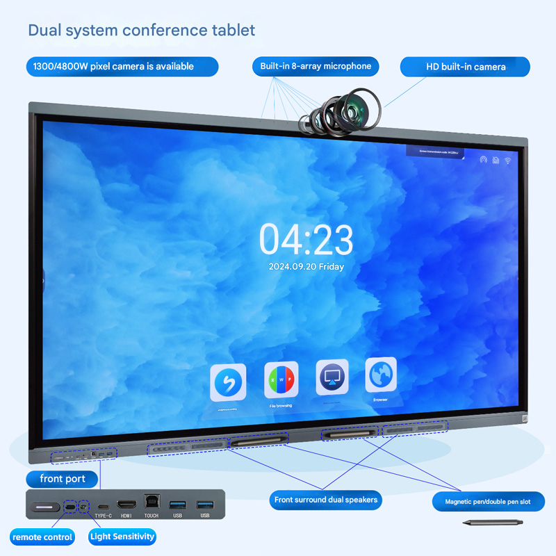 How can interactive smart tablets utilize sensors to improve the accuracy of gesture recognition?