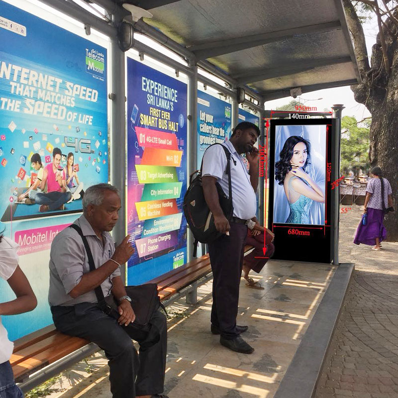 Outdoor Floor Standing Digital Signage